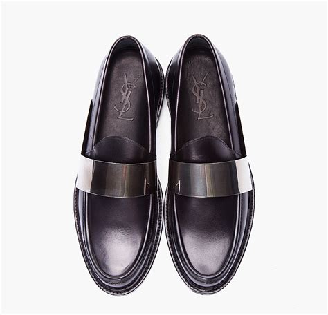 mens ysl loafers|saint laurent men's shoes sale.